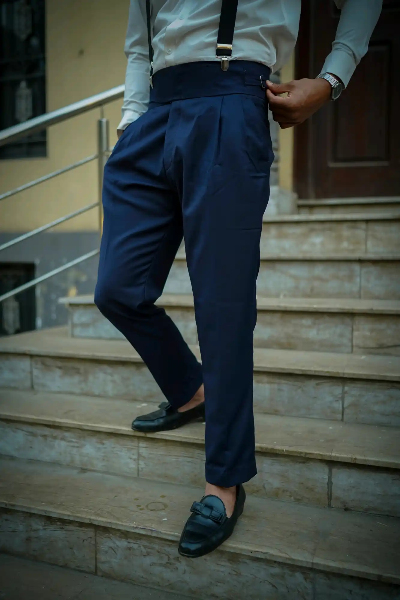 smart fit "black" gurkha pant (copy) smart fit "black" gurkha pant (copy)