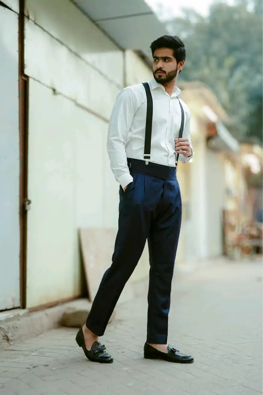 smart fit "black" gurkha pant (copy) smart fit "black" gurkha pant (copy)