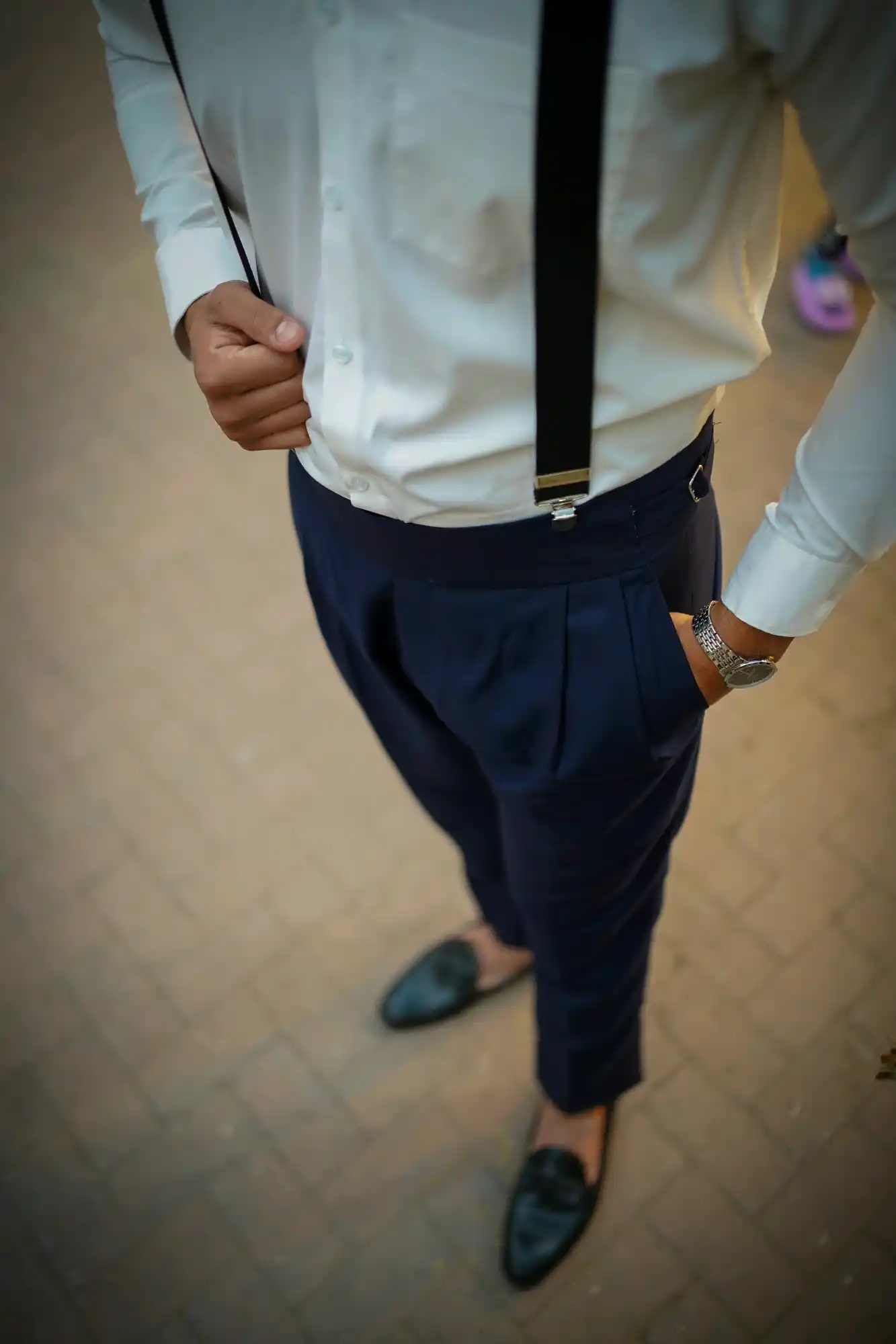 smart fit "black" gurkha pant (copy) smart fit "black" gurkha pant (copy)